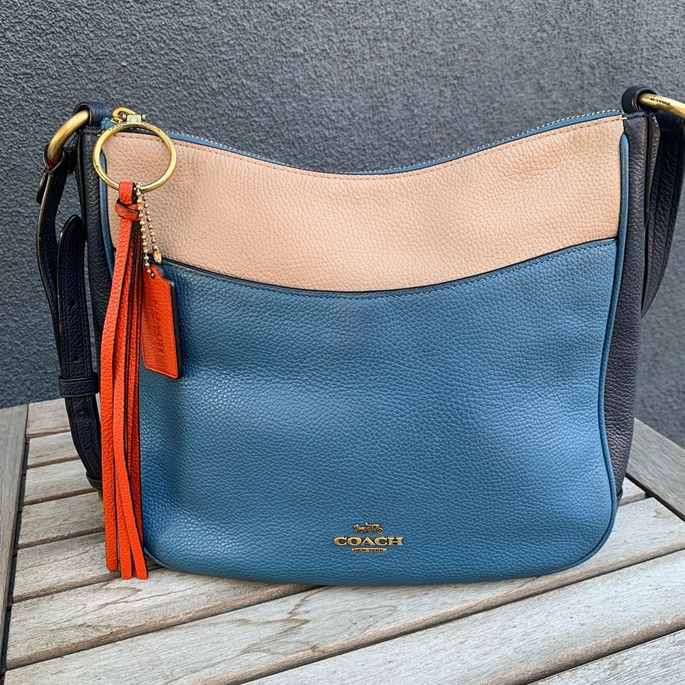 Coach Chaise Colorblock Crossbody Bag 38696